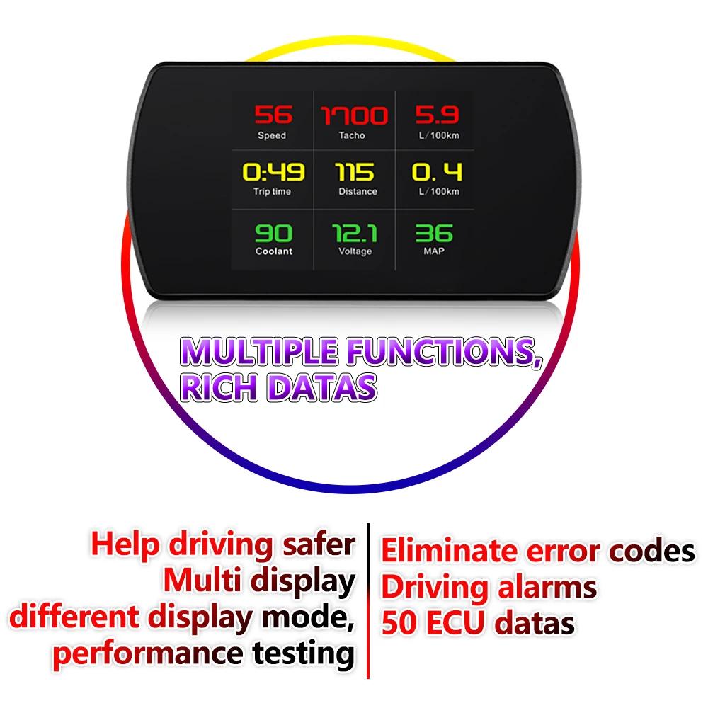 P12 OBD2 + GPS  ý  ÷ ڵ ӵ Ÿڹ RPM  Һ ڵ  ׼